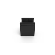 Meuble Cuisine extérieure Bar Acier 90x97xH112,5cm Noir - FORGE ADOUR